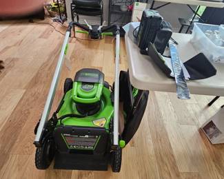 Greenworks Pro 60 with batteries