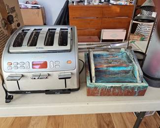 T-fal Avante Elite toaster, water fountain