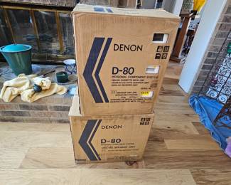 Denon d-80 component set with speakers