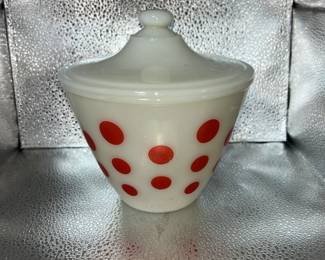 Fire king grease jar