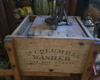 Salesman sample washer