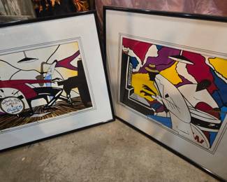 Jazz signed prints 