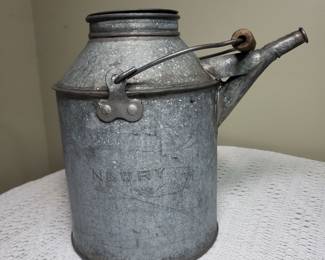 Railroad oil can 