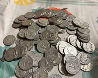 Silver quarters