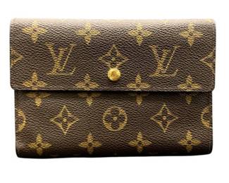 Louis Vuitton Monogram Compact Sarah Wallet 