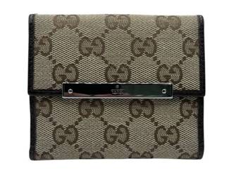 Gucci GG Canvas Bifold Wallet