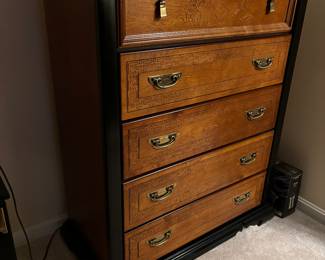 Raymond K Sabota  Styled  for Century Furniture ~ Chinoserie ~Bedroom Suite ~ Tall dresser