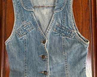 Original Land Lubber 1970s  Denim Vest