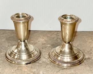 Sterling Candle sticks