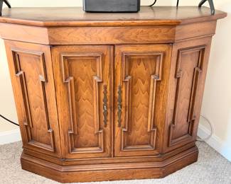 Beautifully Detailed Solid Wood Credenza or Bar
