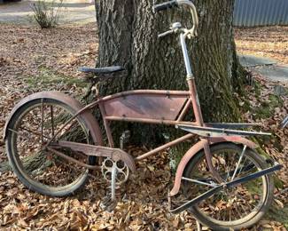 Rare, hard to find antique Schwinn Cycle Truck Bicycle (used for grocery delivery)