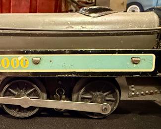 Tin Litho Pre-War Train Set with Locomotive