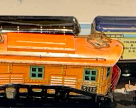 Pre- War Tin Litho Train Set