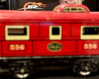 Tin Litho Pre-War Train Set with Locomotive