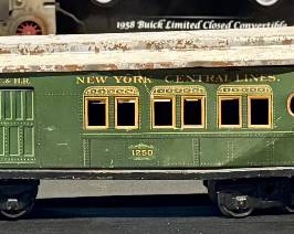 Pre-War Tin Litho Passenger Train Cars