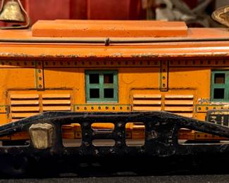 Tin Litho Pre-War Train Set with Locomotive