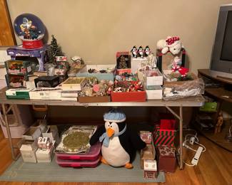 Christmas Decorations, Gemmy Rudolph and Misfit Toys AirBlown Snow Globe