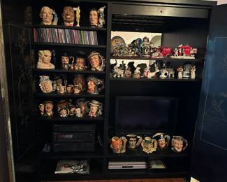 Toby Mugs, CD's, TV, Stereo Equipment