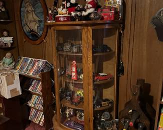 Curio Cabinet, Danbury Mint Cars, Coca Cola Collectibles