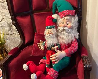 Vintage Enesco North Pole Village Elf