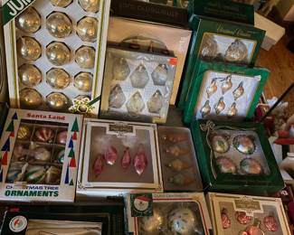 Christmas is Everywhere!!! Lots of Vintage - Santa Land, Kurt Adler, Pyramid, Old World, Santa World, Radko, Hallmark & More!