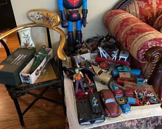 Vintage Toys - Shogun Warrior, Micronauts, Ideal Zeroids Zobor Robot, Corgi Chipperfield's Circus Cars / Trucks, Bat Mobile, GI Joe