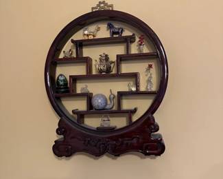 Asian Knick Knack Shelf