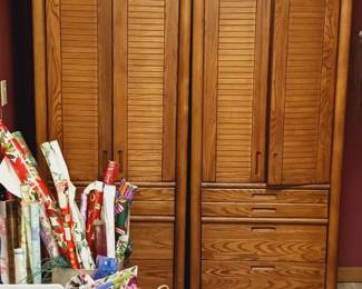 Ethan Allen matching cabinets