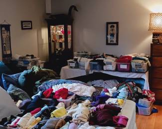 More sweaters than you can count.