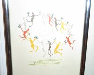 Small Pablo Picasso "Dance of youth"