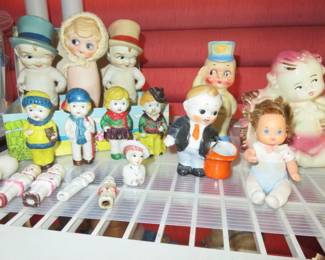 Vintage Bisque Penny Dolls