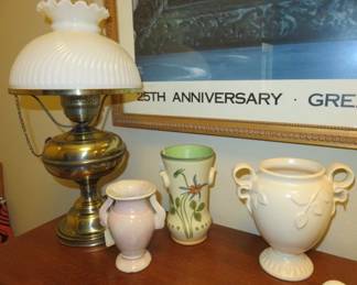 Niloak Missionware Pottery Vase, Weller Bonito Signed, Hester