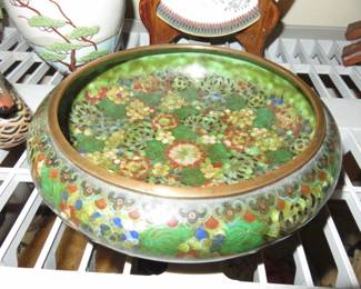 Vintage Chinese Cloisonne Bowl
