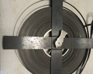 Vintage Lufkin Engineer's Surveying Tape on 4-arm reel