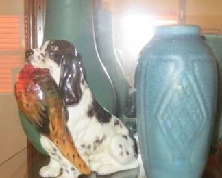 Royal Doulton Springer Cocker Spaniel with Pheasant Porcelain Figurine