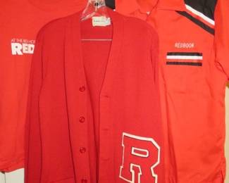 Redbook Letterman Cardigan Sweater/Shirts