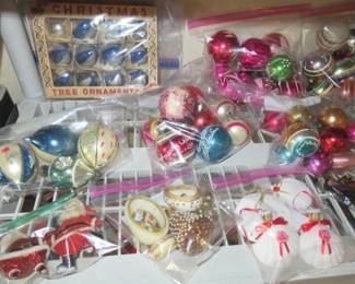 Vintage Christmas Ornaments