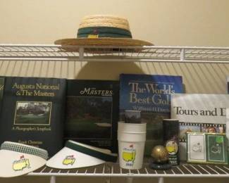 Various Collectibles from the Augusta National Golf Club & the Masters Tournament