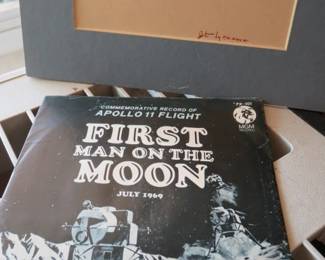 Commemorative Record of Apollo 11 Flight First Man On The Moon July 1969