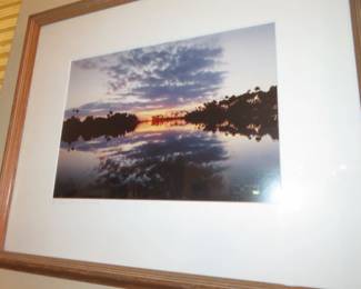 St. Johns River, Florida Photograph Signed, S. Vaughn