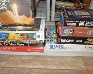 Vintage Board Games/Puzzles