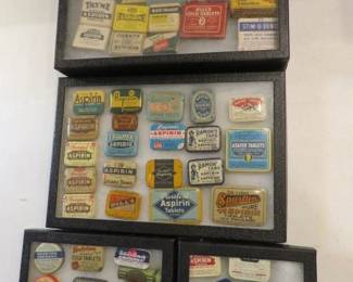Vintage Medicinal Tins