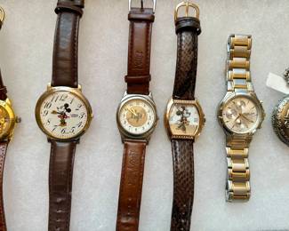 Watches galore; this is just a sample