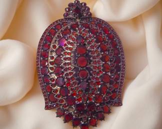 Antique Garnet Pin