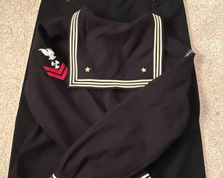 WWII Navy wool 2-piece uniform (RARE)