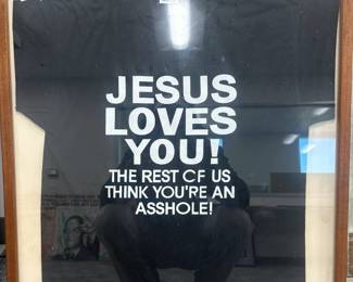 Jesus Loves You! Framed Shirt