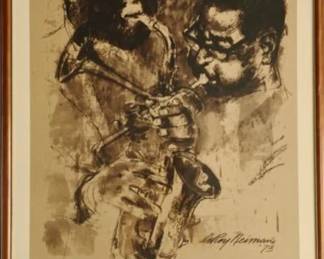 Brid & Diz Vintage Leroy Neiman