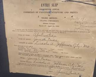 Very Rare Abstract 1955