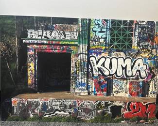 Richard Ehrlich Belmont Park, LA Graffiti BP 6 (kuma)