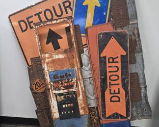 Very Nice Large Folk Art Display